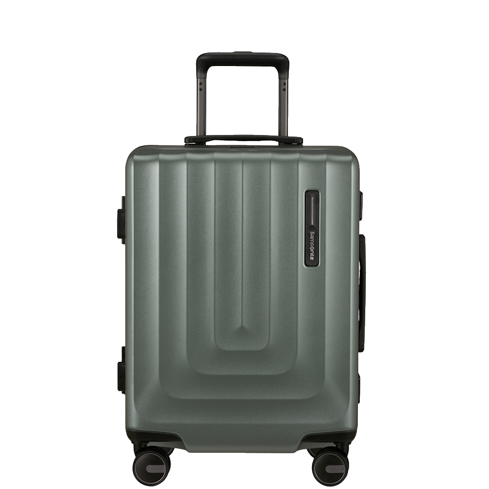 
Samsonite Focus 4 Wheel 55cm Cabin Suitcase Matt Sage Khaki