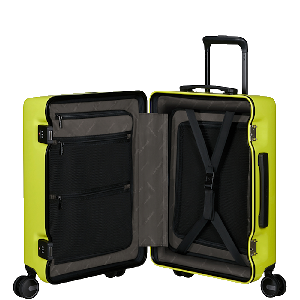 
Samsonite Focus 4 Wheel 55cm Cabin Suitcase Metallic Lime