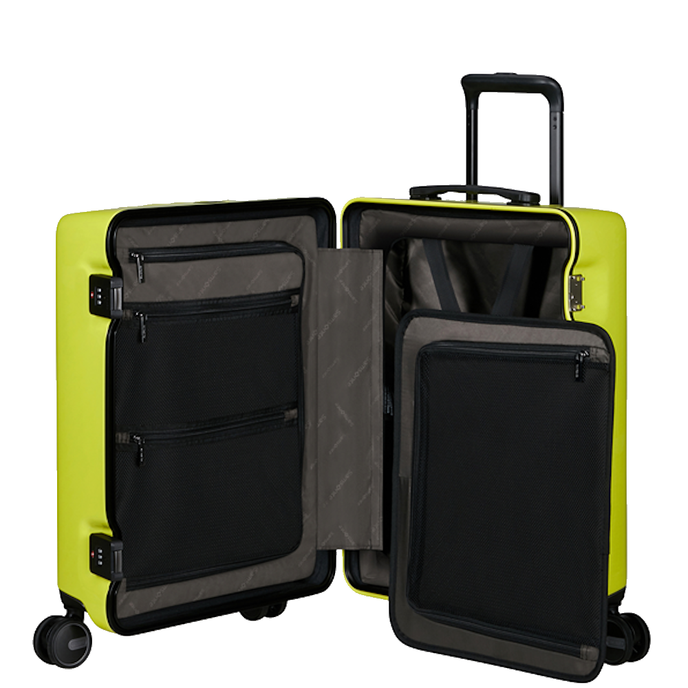 
Samsonite Focus 4 Wheel 55cm Cabin Suitcase Metallic Lime