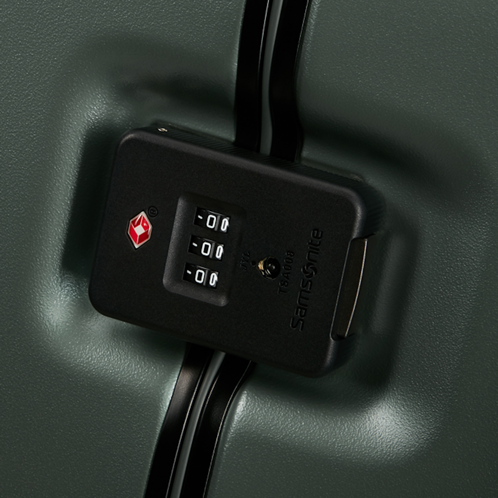 
Samsonite Focus 4 Wheel 55cm Cabin Suitcase Matt Sage Khaki