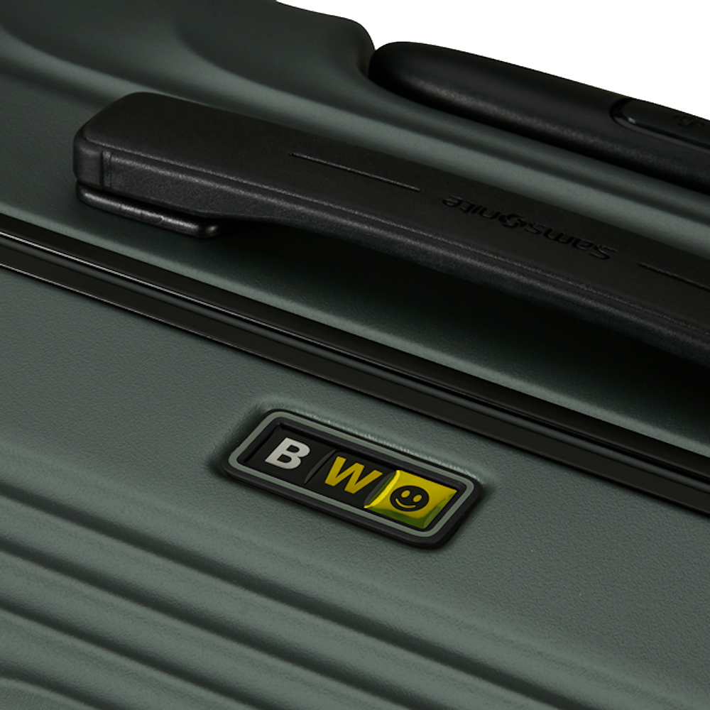 
Samsonite Focus 4 Wheel 55cm Cabin Suitcase Matt Sage Khaki