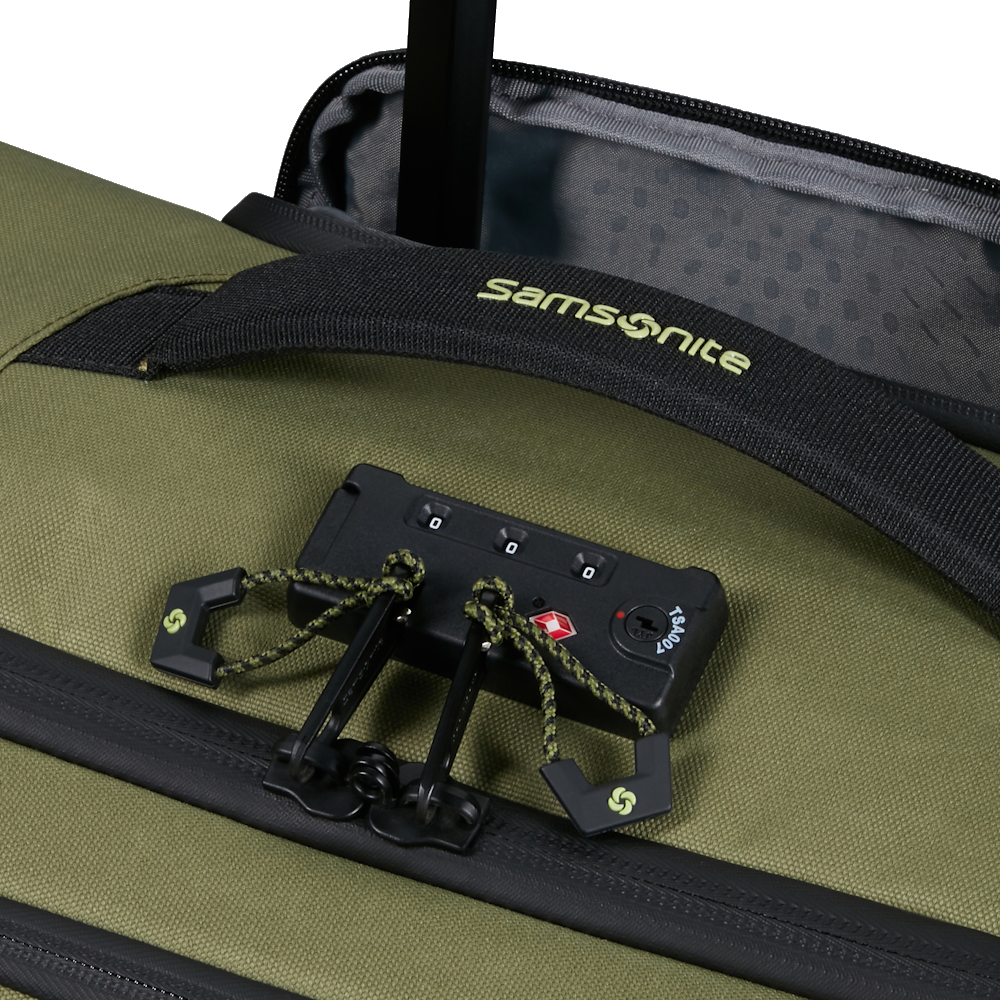 
Samsonite Ecodiver Ltd Waxed Wasabi 55cm 2 Wheel Backpack Wasabi