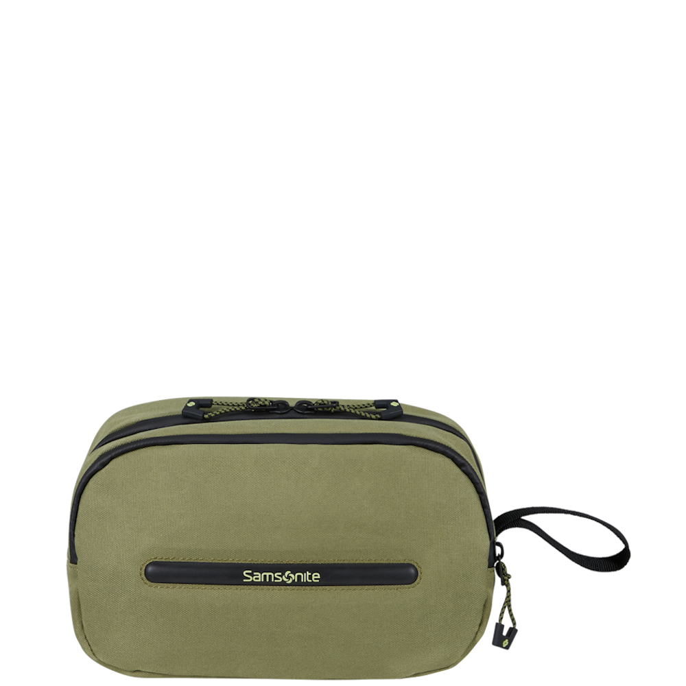 
Samsonite Ecodiver Ltd Waxed Wasabi Toilet Kit Wasabi