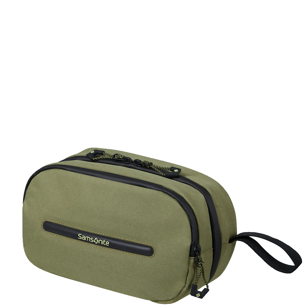 
Samsonite Ecodiver Ltd Waxed Wasabi Toilet Kit Wasabi