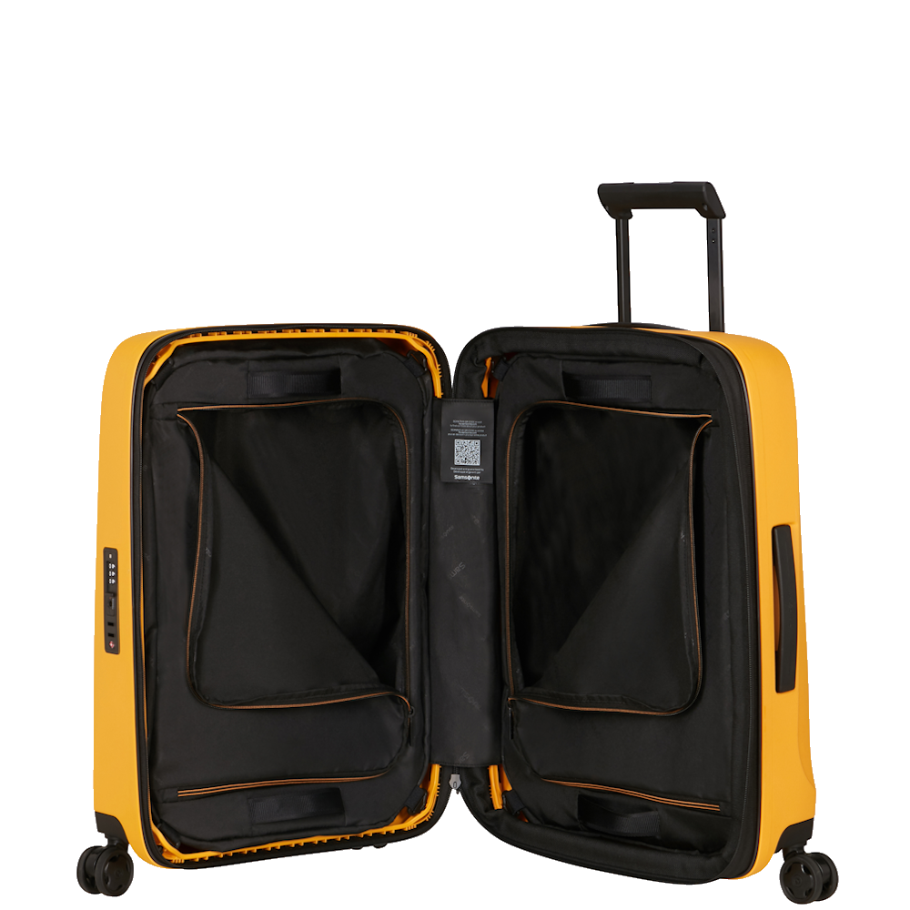 
Samsonite Essens Exp 4 Wheel 55cm Cabin Suitcase with Zip Radiant Yellow