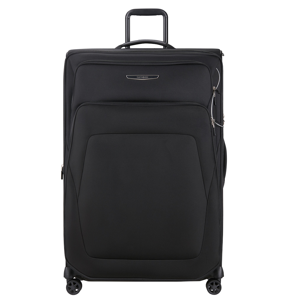 Samsonite Spark SNG Eco 4 Wheel 82cm Expandable Suitcase Black