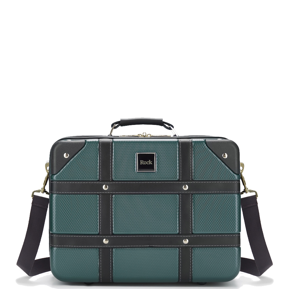 Rock Vintage Vanity Case Emerald Green