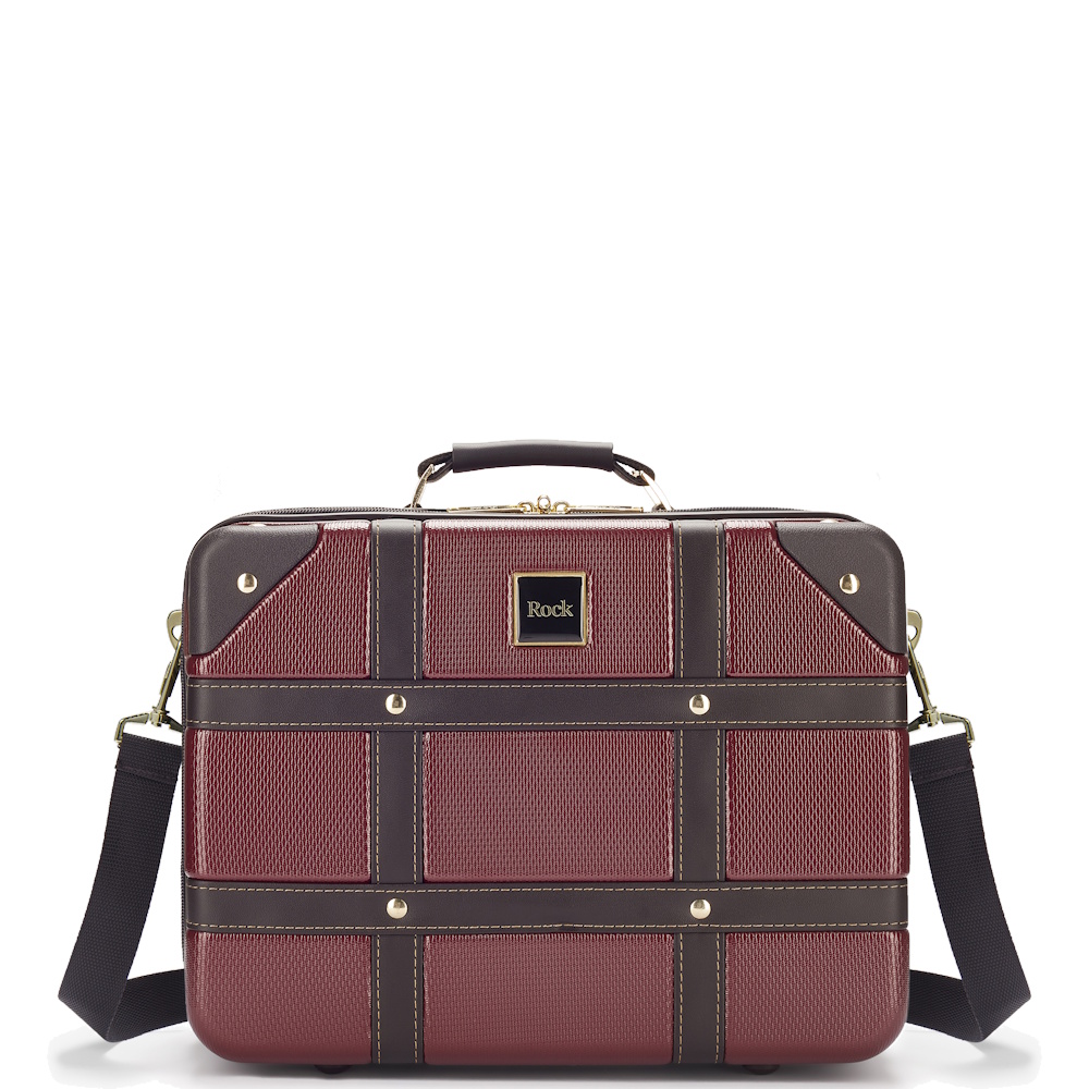 Rock Vintage Vanity Case Burgundy