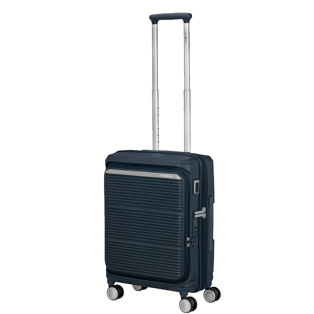 
Samsonite Paralux HS 55cm Exp Cabin Suitcase Midnight Navy