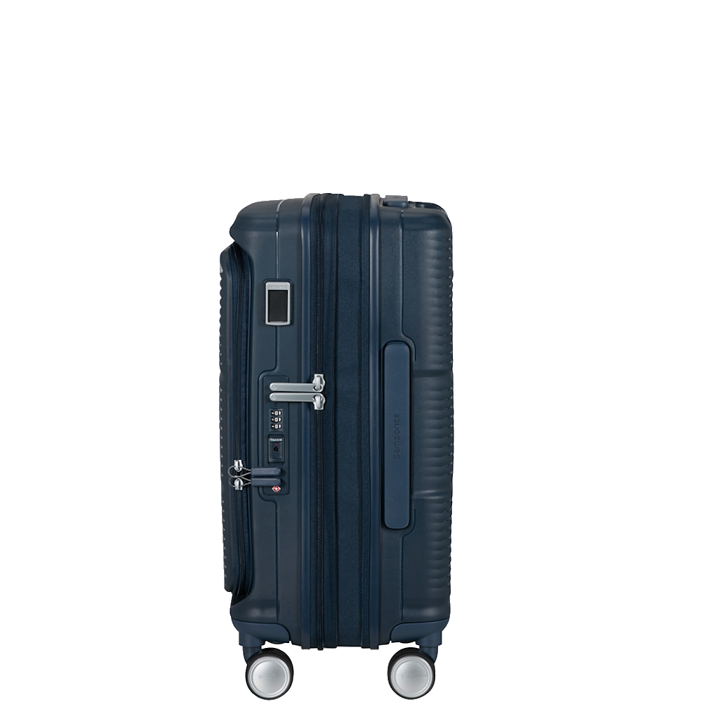 
Samsonite Paralux HS 55cm Exp Cabin Suitcase Midnight Navy