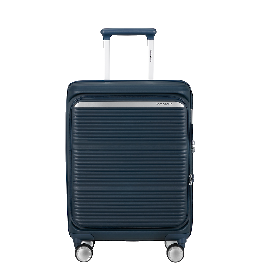 
Samsonite Paralux HS 55cm Exp Cabin Suitcase Midnight Navy