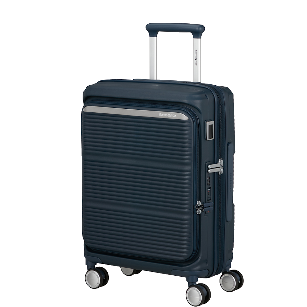 
Samsonite Paralux HS 55cm Exp Cabin Suitcase Midnight Navy