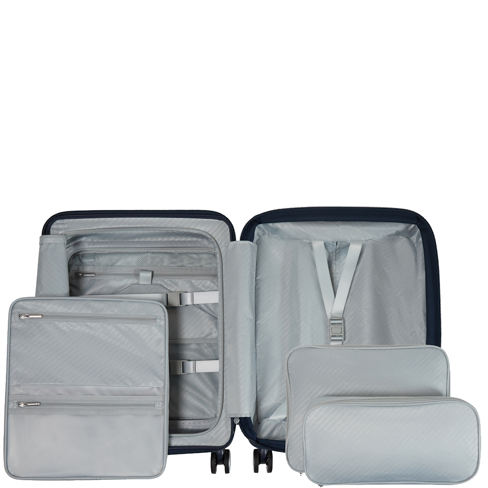 
Samsonite Paralux HS 55cm Exp Cabin Suitcase Midnight Navy
