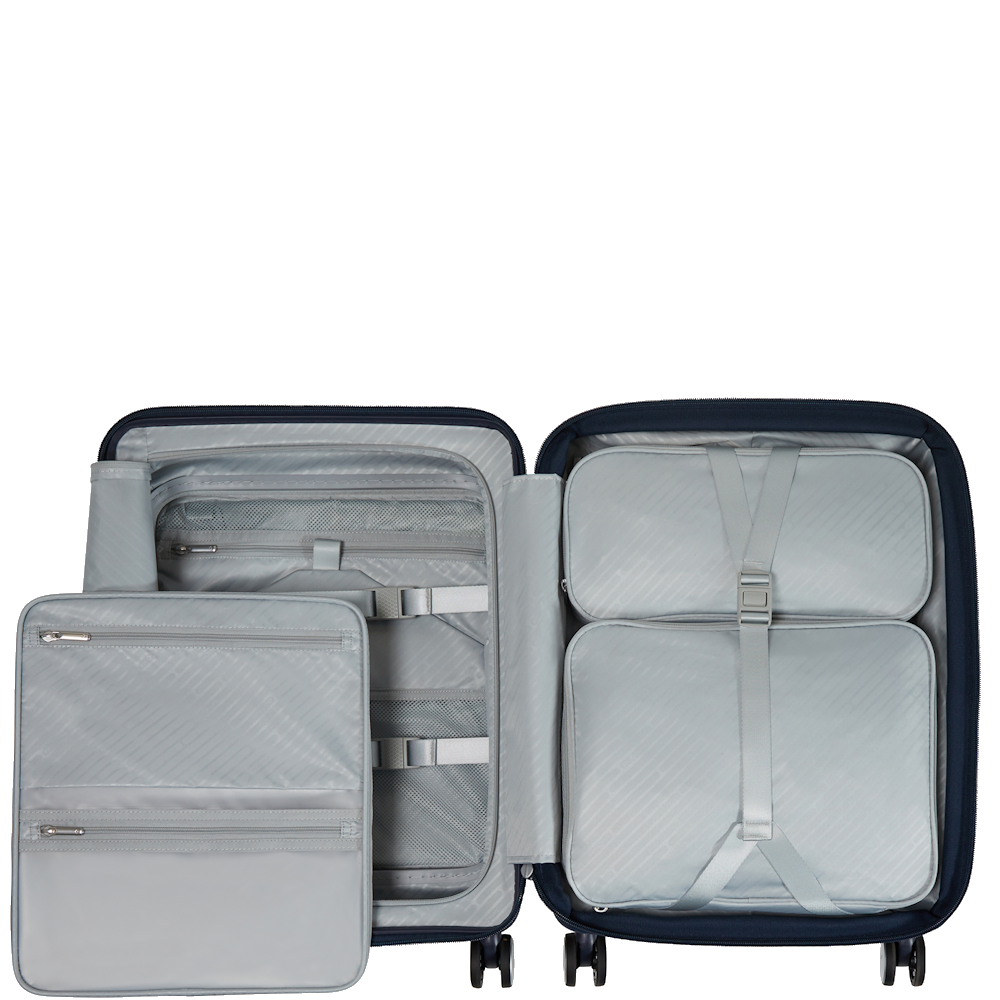 
Samsonite Paralux HS 55cm Exp Cabin Suitcase Midnight Navy
