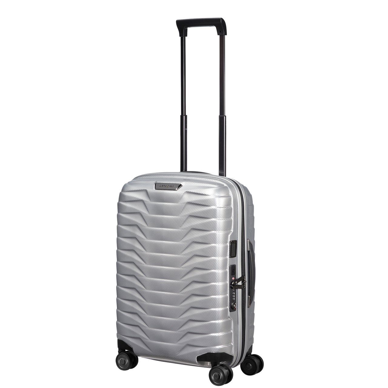 
Samsonite Proxis 4 Wheel 55cm x 40cm Expandable Cabin Suitcase Silver