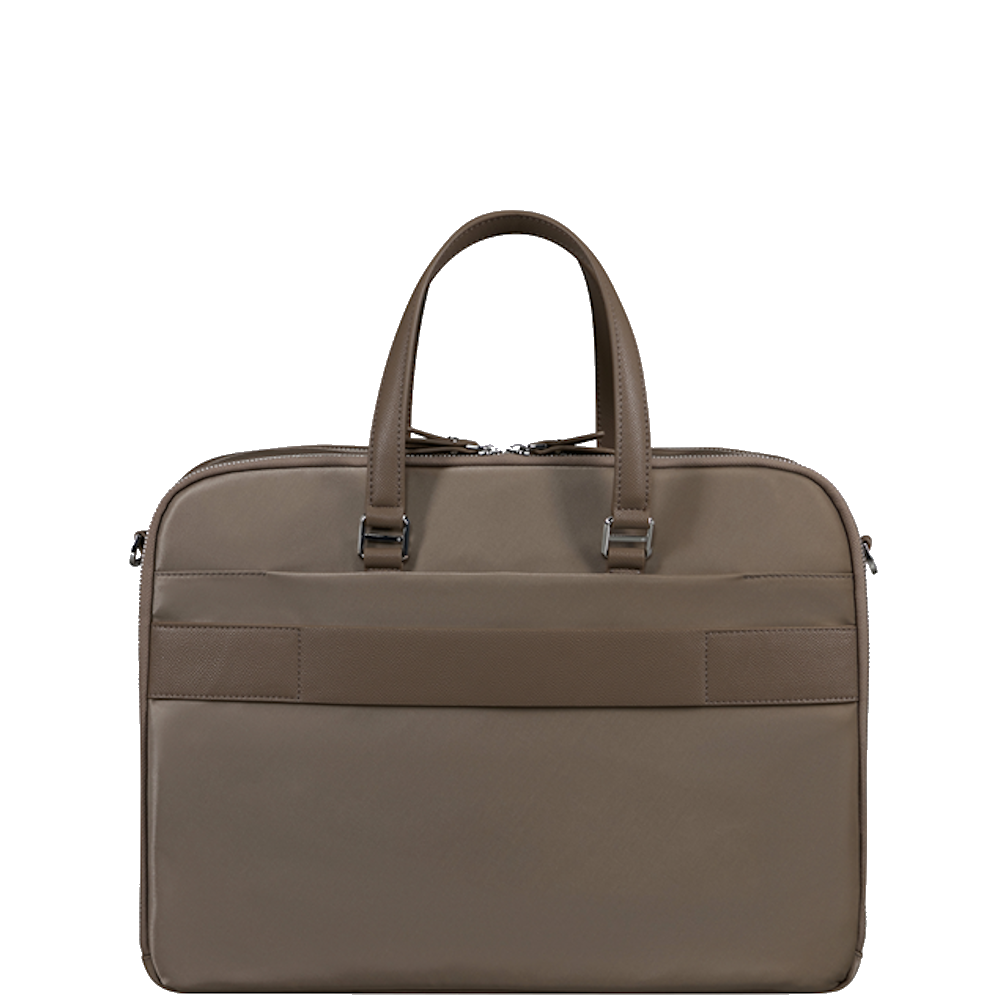
Samsonite Karissa Evo 2 Compartment Laptop Bailhandle Nut Brown