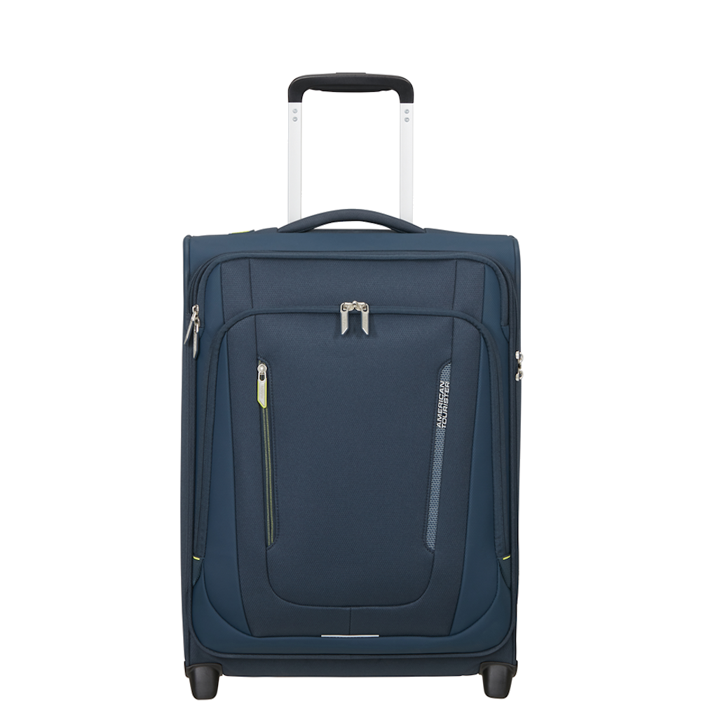 
American Tourister Wanderlite Upright 55cm Suitcase Dark Navy