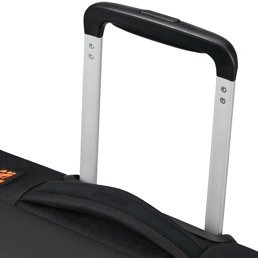 
American Tourister Wanderlite 55cm Spinner Cabin Suitcase Shadow Black