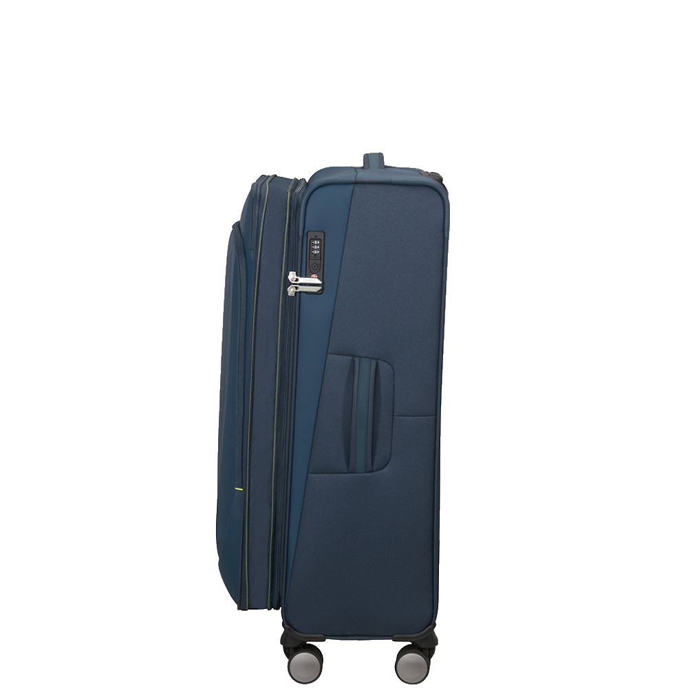 
American Tourister Wanderlite 79cm Expandable Large Suitcase Dark Navy