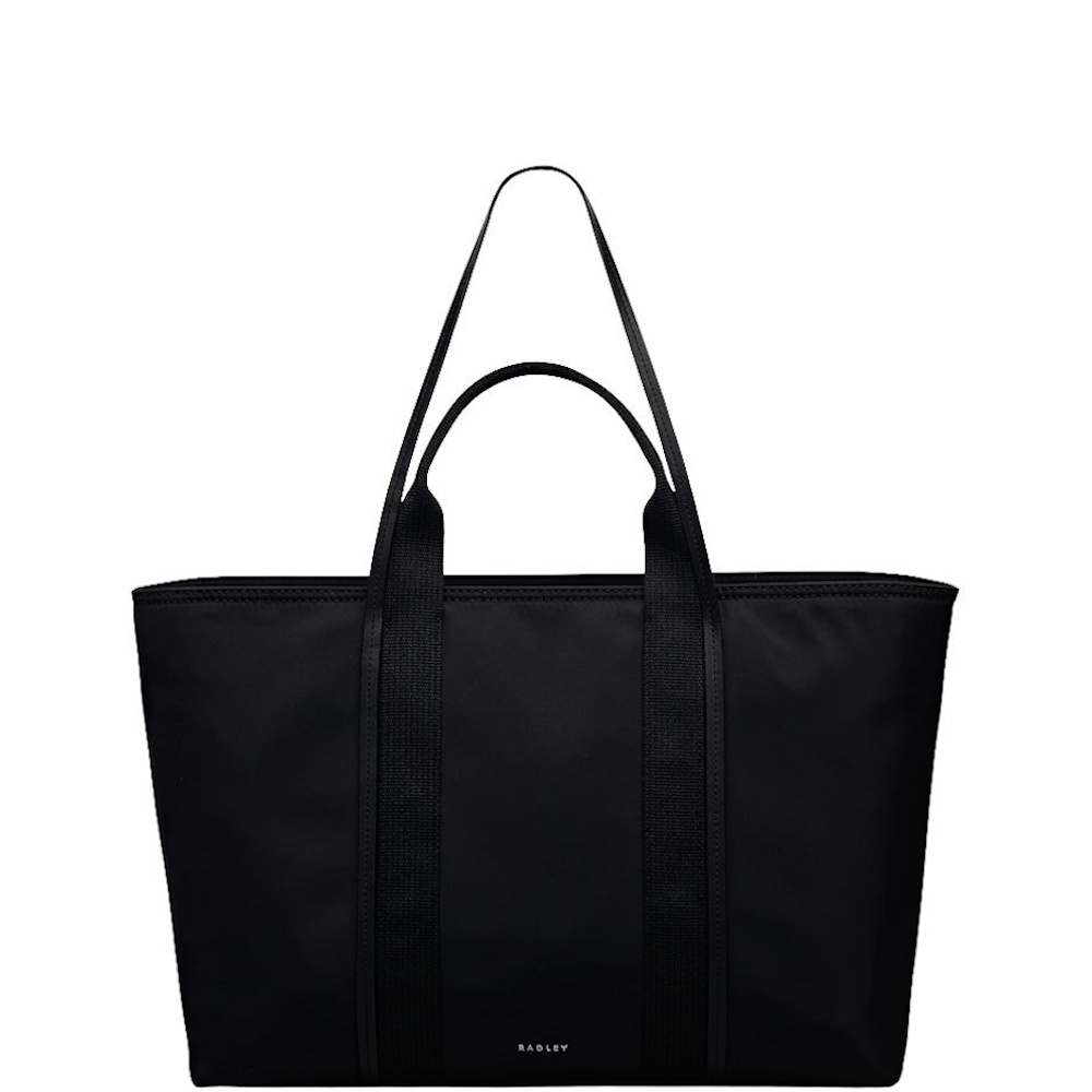 Radley Halley Row Large Ziptop Tote Bag Black