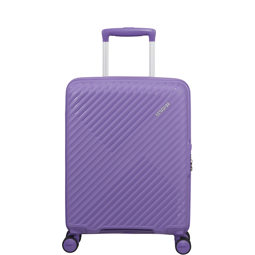 
American Tourister Diablast 55cm Cabin Suitcase Purple Pulse