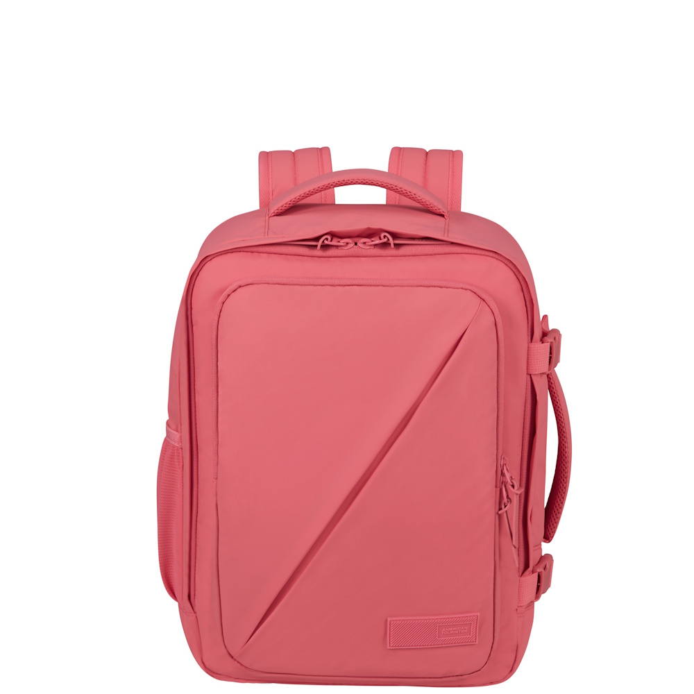 
American Tourister Take2Cabin Underseat Casual Backpack MS Puff Pink Glitch