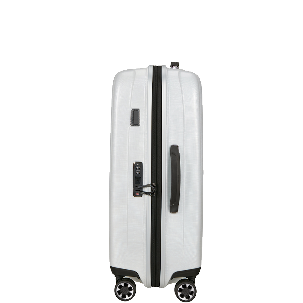 
Samsonite Nexis 4 Wheel 70cm Expandable Suitcase Cotton White