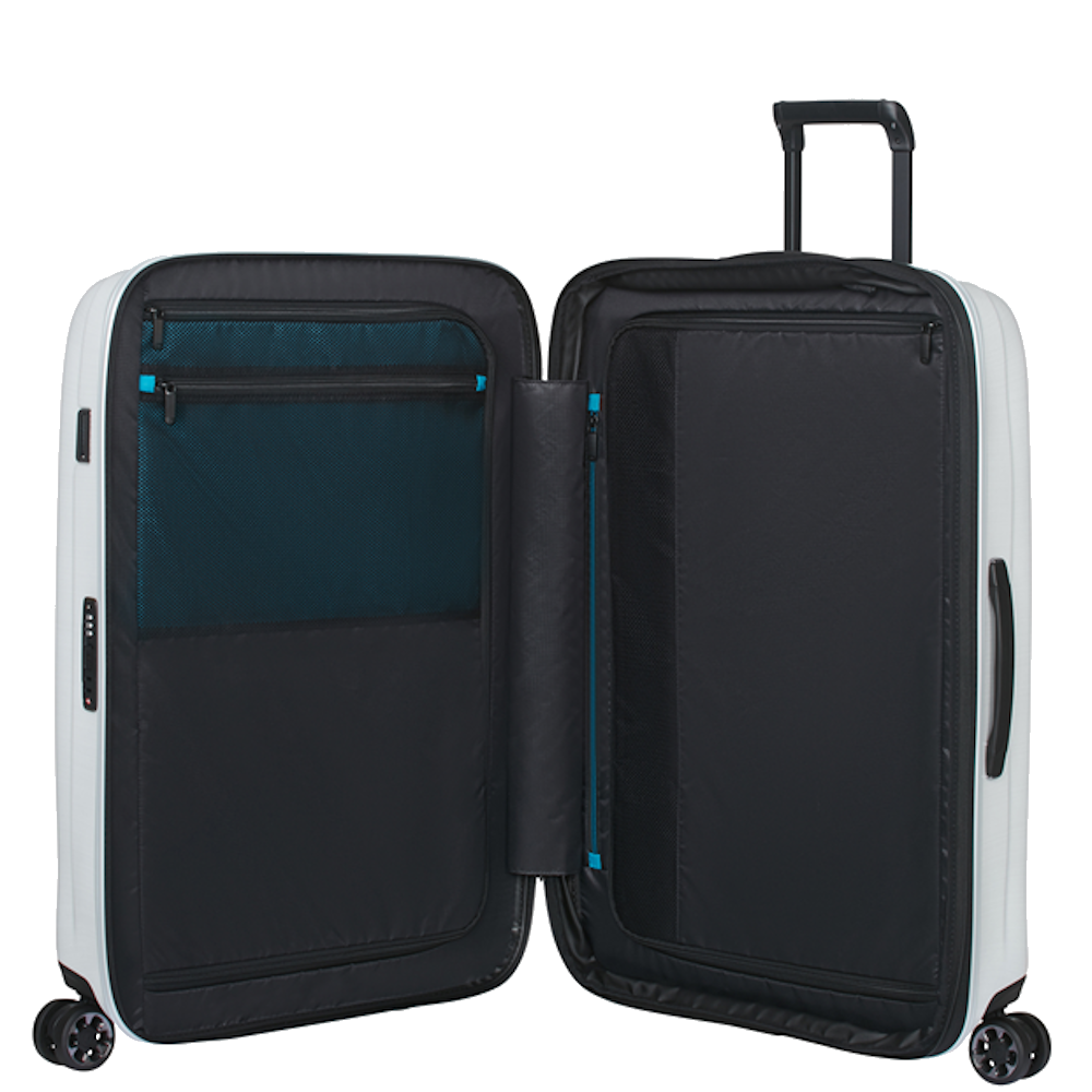 
Samsonite Nexis 4 Wheel 70cm Expandable Suitcase Cotton White