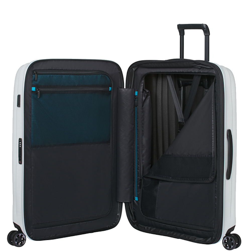 
Samsonite Nexis 4 Wheel 70cm Expandable Suitcase Cotton White