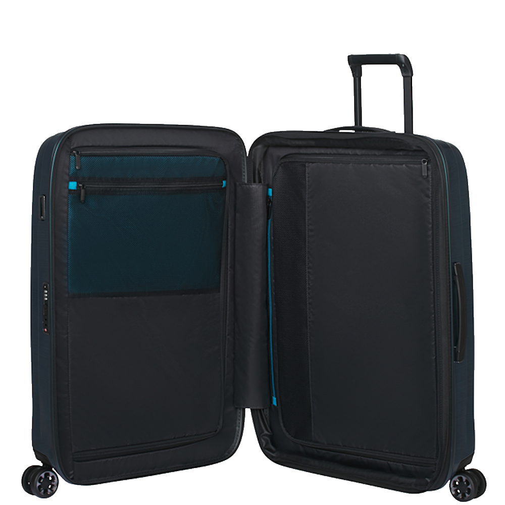 
Samsonite Nexis 4 Wheel 77cm Expandable Suitcase Deep Petrol