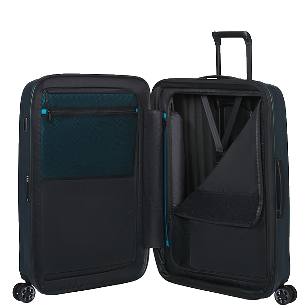 
Samsonite Nexis 4 Wheel 77cm Expandable Suitcase Deep Petrol