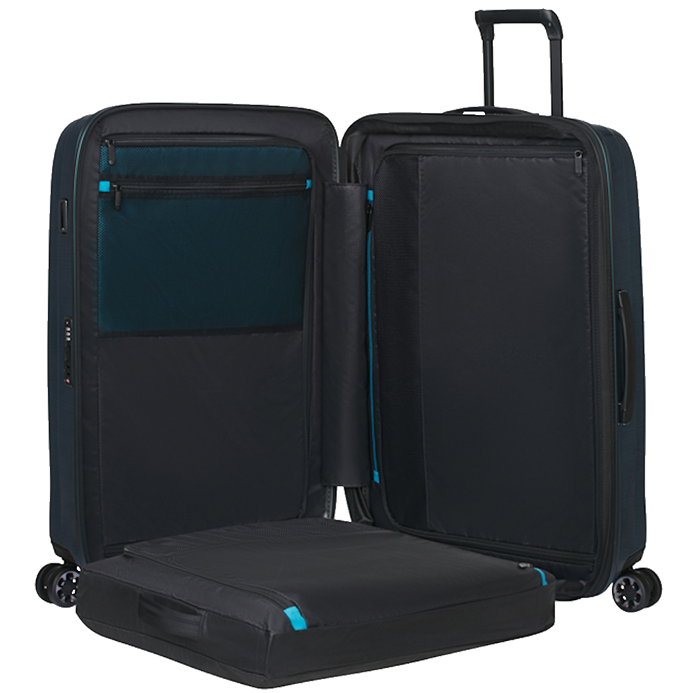 
Samsonite Nexis 4 Wheel 77cm Expandable Suitcase Deep Petrol