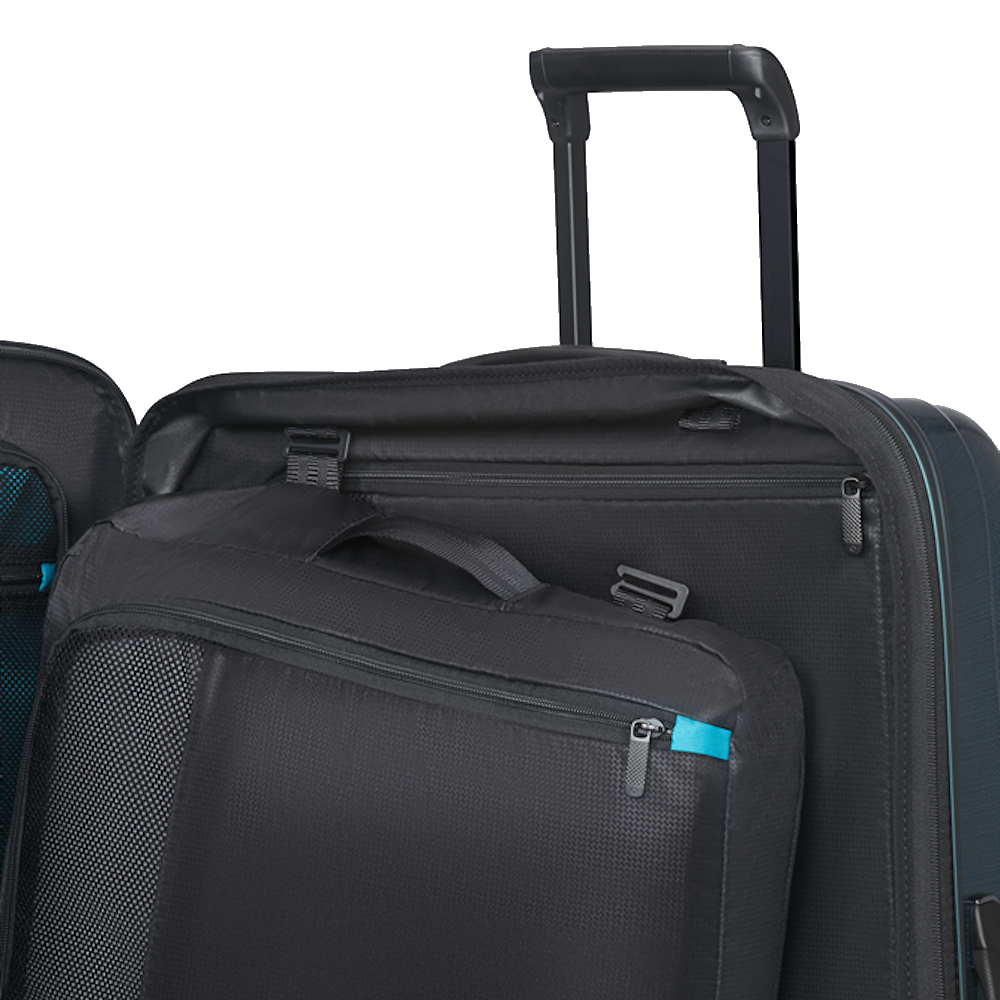 
Samsonite Nexis 4 Wheel 77cm Expandable Suitcase Deep Petrol