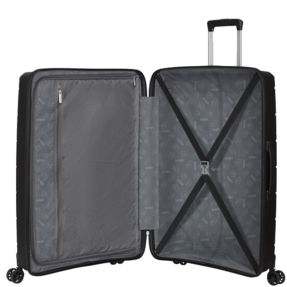 
American Tourister Summer Pop 67cm Expandable Suitcase Black