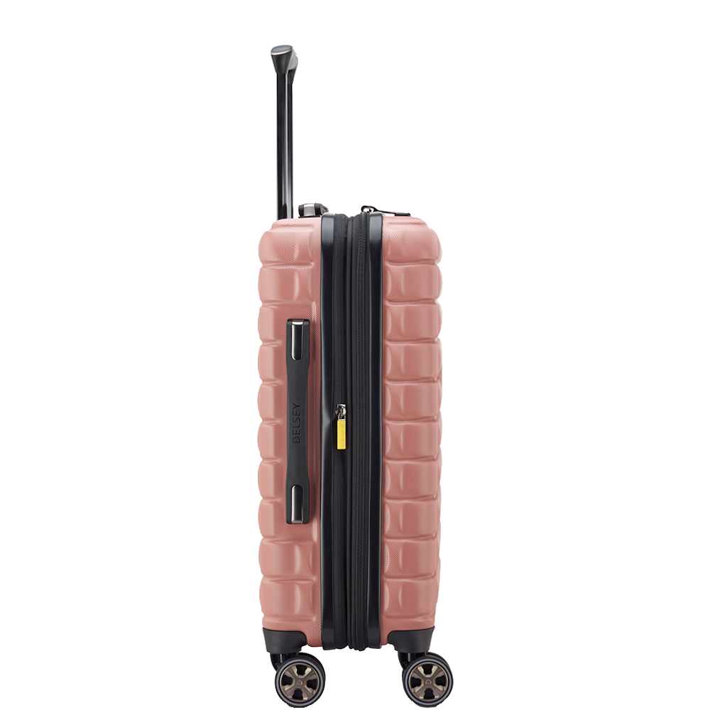 
Delsey Shadow 5.0 Slim Expandable 55cm Cabin Suitcase Ash Rose