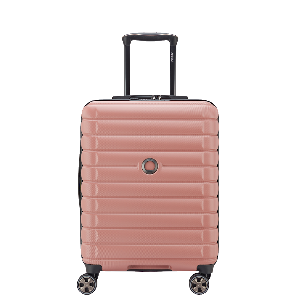 
Delsey Shadow 5.0 Slim Expandable 55cm Cabin Suitcase Ash Rose