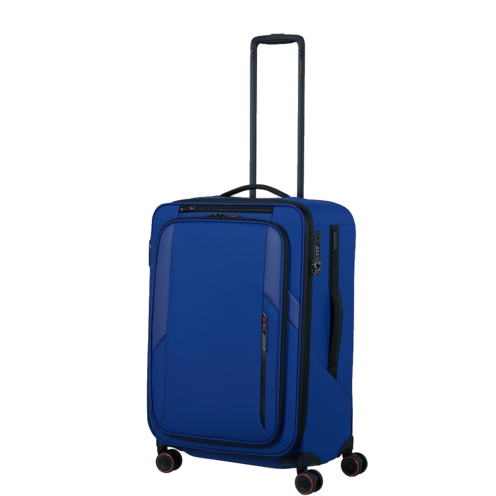 
Samsonite Glazed 67cm Expandable Medium Suitcase Electric Blue