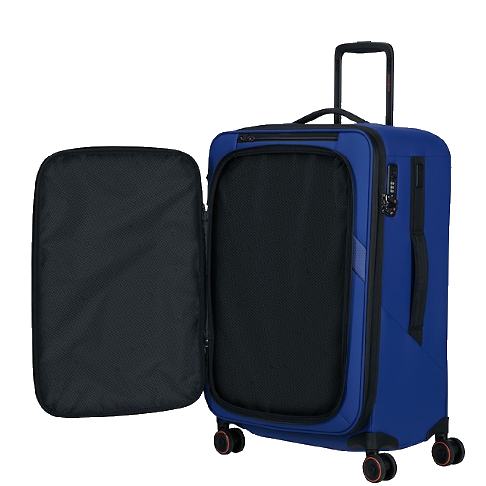 
Samsonite Glazed 67cm Expandable Medium Suitcase Electric Blue