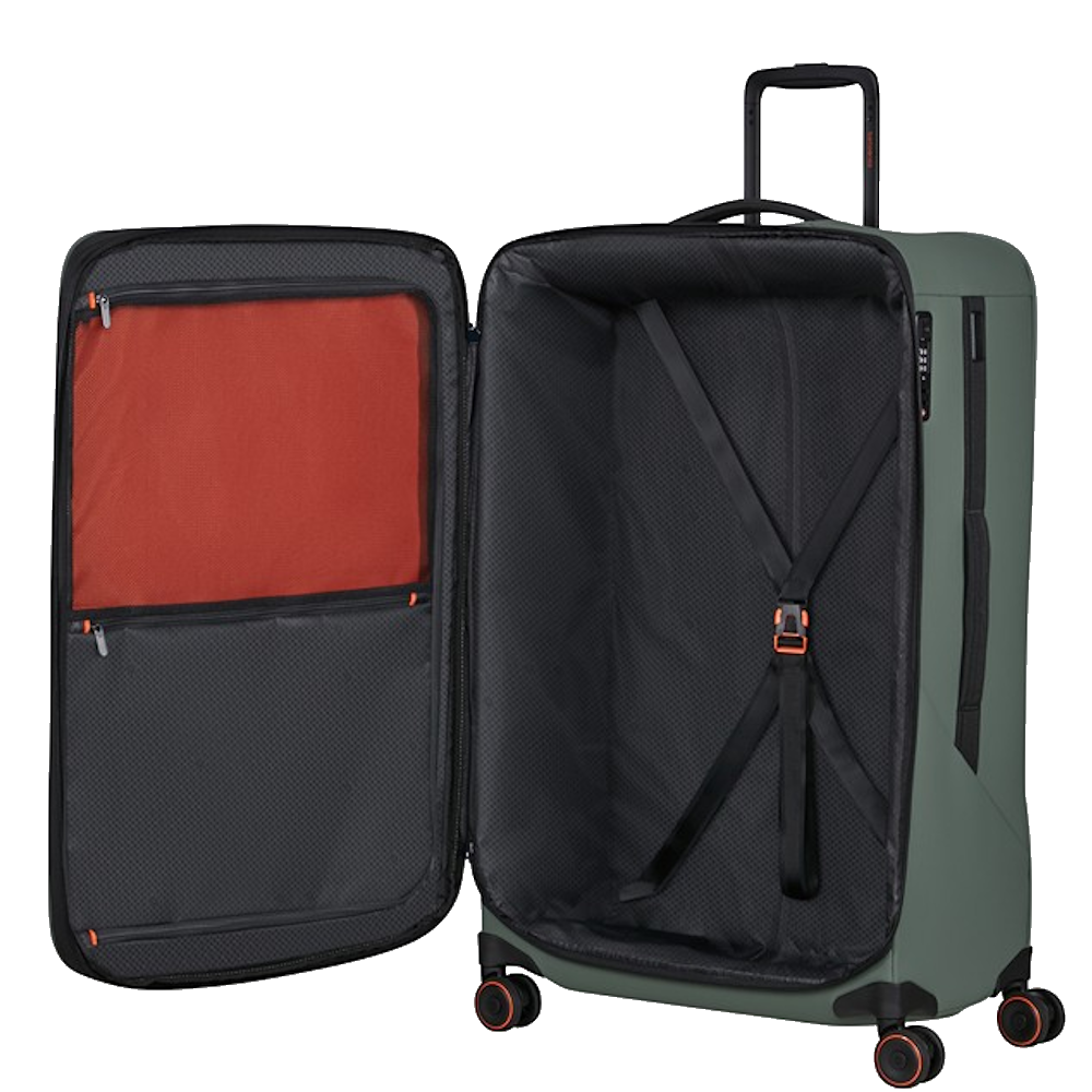 
Samsonite Glazed 78cm Expandable Large Suitcase Sage Green
