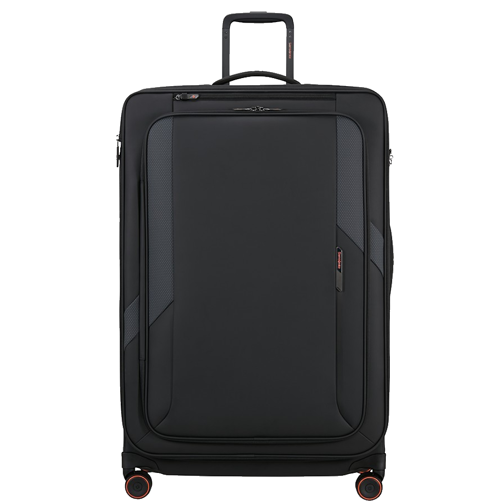
Samsonite Glazed 84cm Expandable Extra-Large Suitcase Black