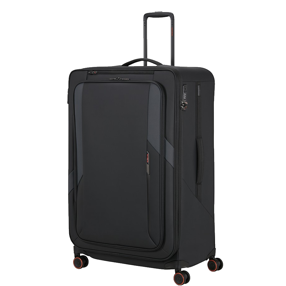 
Samsonite Glazed 84cm Expandable Extra-Large Suitcase Black
