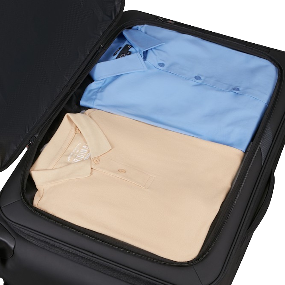 
Samsonite Glazed 84cm Expandable Extra-Large Suitcase Black