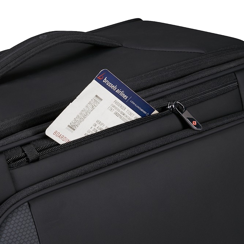 
Samsonite Glazed 84cm Expandable Extra-Large Suitcase Black