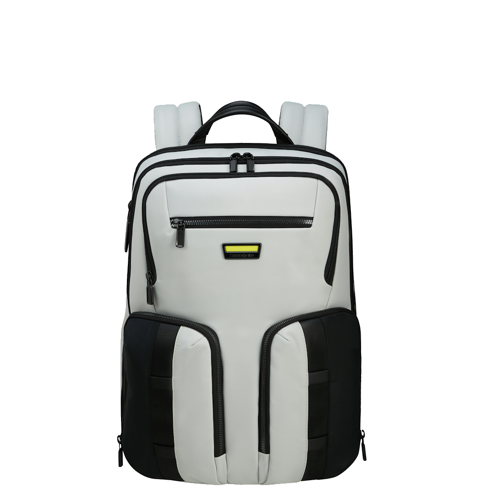 
Samsonite Urban-Eye 15.6" Laptop Backpack 2 Pockets Light Grey/Lime