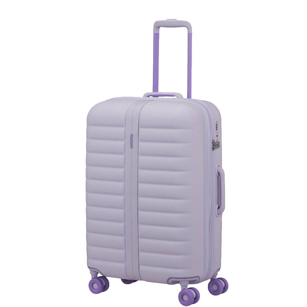 
American Tourister Neovibe 67cm Expandable Medium Suitcase Fresh Lilac