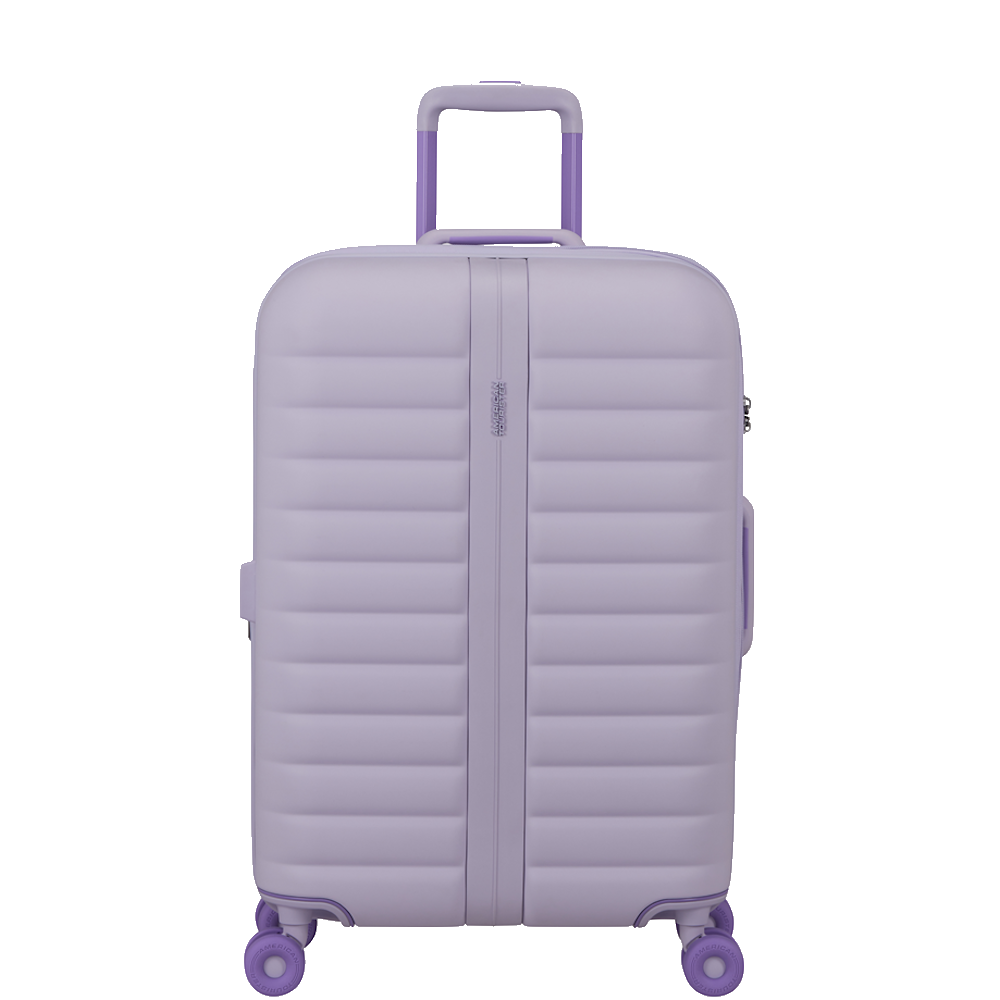 
American Tourister Neovibe 67cm Expandable Medium Suitcase Fresh Lilac