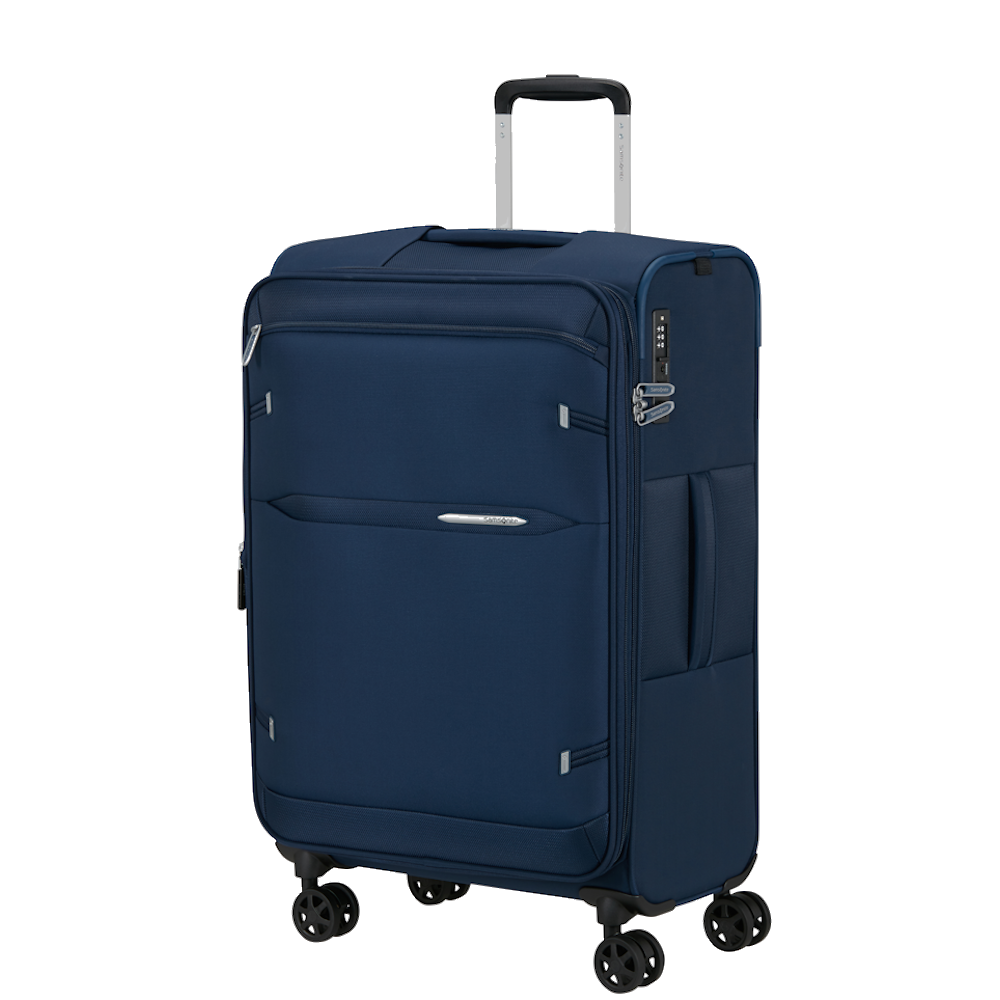 
Samsonite GoTwist 68cm 4 Wheel Exp Medium Suitcase Navy Blue