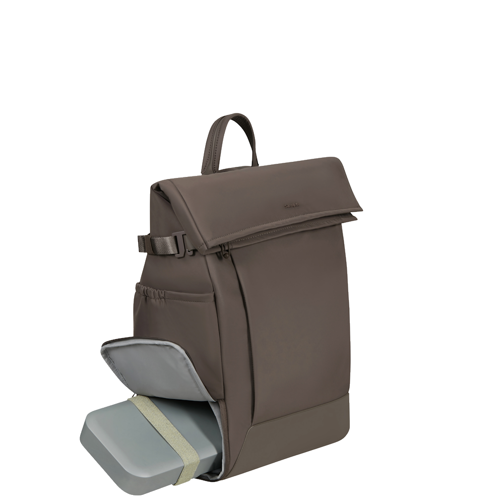 
Samsonite Essentis 15.6" Rolltop Laptop Backpack Dark Taupe
