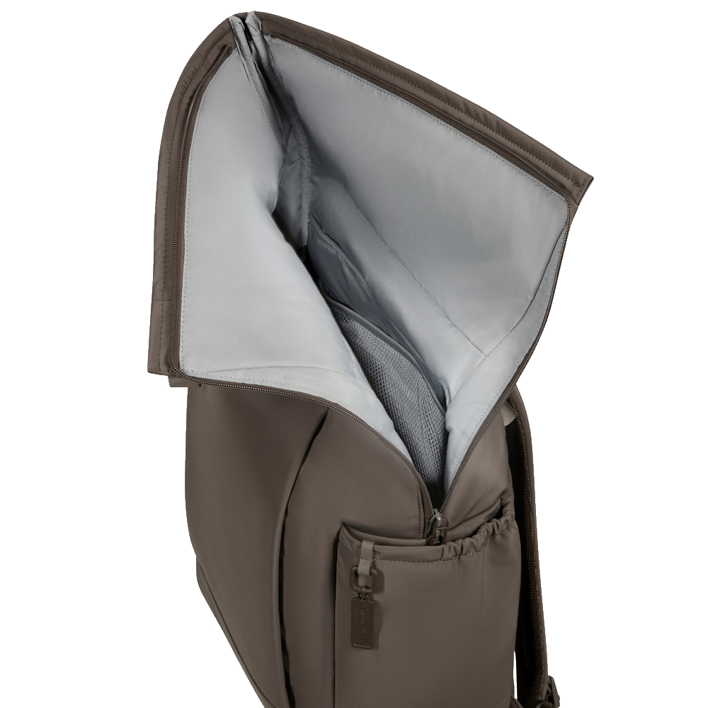 
Samsonite Essentis 15.6" Rolltop Laptop Backpack Dark Taupe