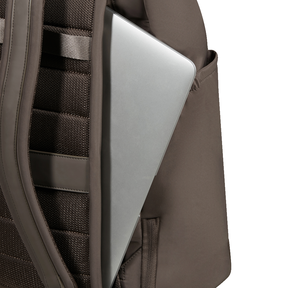 
Samsonite Essentis 15.6" Rolltop Laptop Backpack Dark Taupe